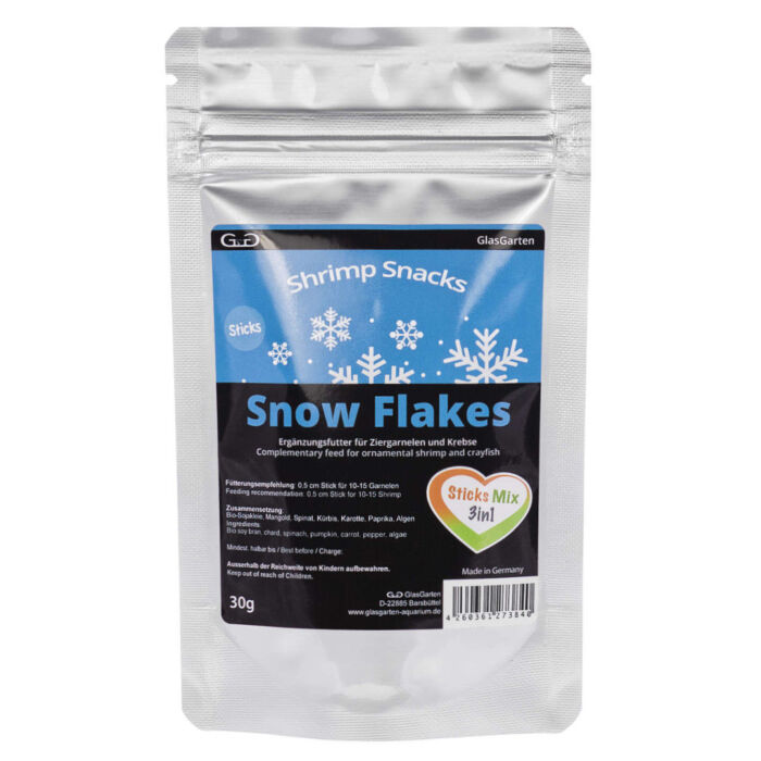 Shrimp Snacks Snow Flakes-Sticks Mix 3in1